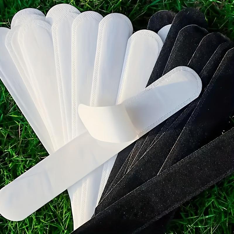 50pcs UltraSoft Cotton Sweat Patches for Baseball Caps & Golf Hats - Absorbent, Disposable, Adjustable Fit, Oil-Free