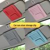 Car Sun Visor Multifunctional Document and Glasses Clip Holder