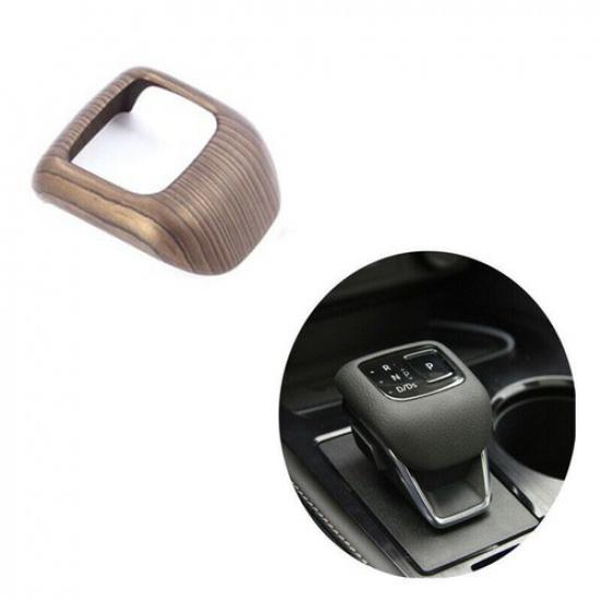Peach Wood Grain Car Inner Gear Shift Knob Cover Trim For Nissan Rogue -2024