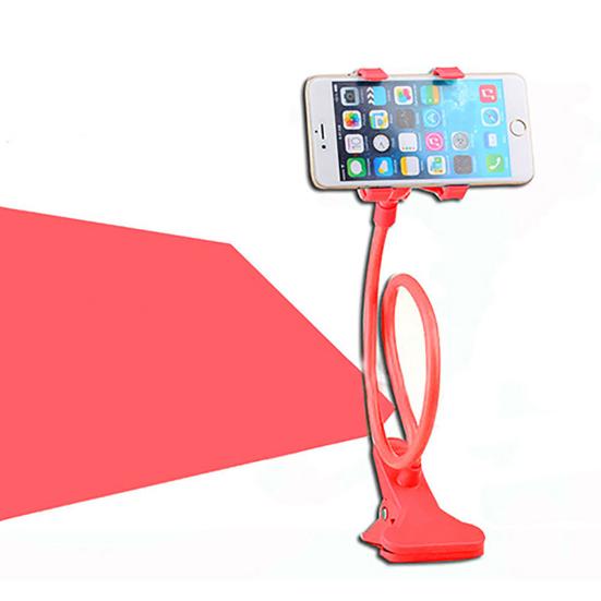 Uniwersalny uchwyt stojakowy 360 stopniowy leniwy uchwyt łóżkowy biurkowy samochodowy na telefon