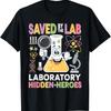 Lab Week 2025 Saved By The Retro Medical Laboratory Tech T Shirt