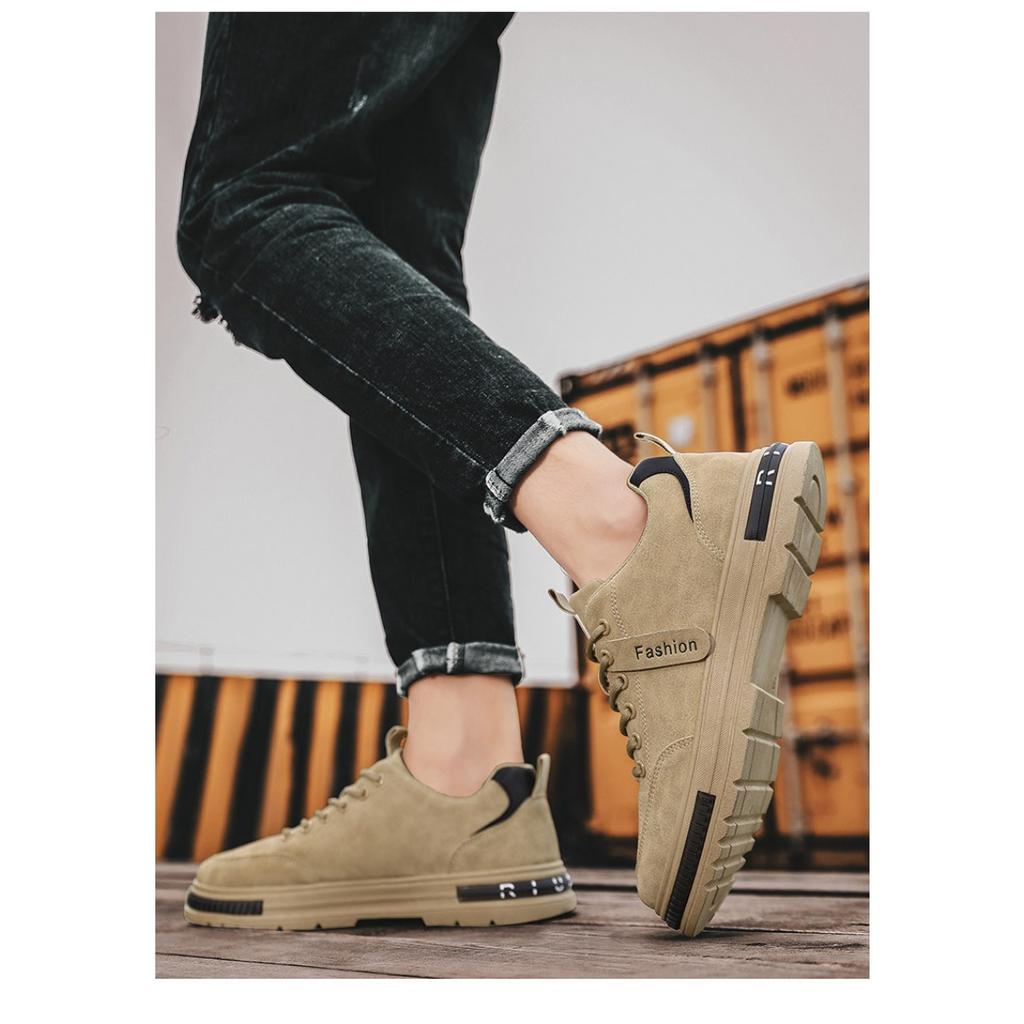 New Wear-resistant and Non-slip Construction Site Tooling Shoes Trendy Versatile Shoes Men's Work Shoes