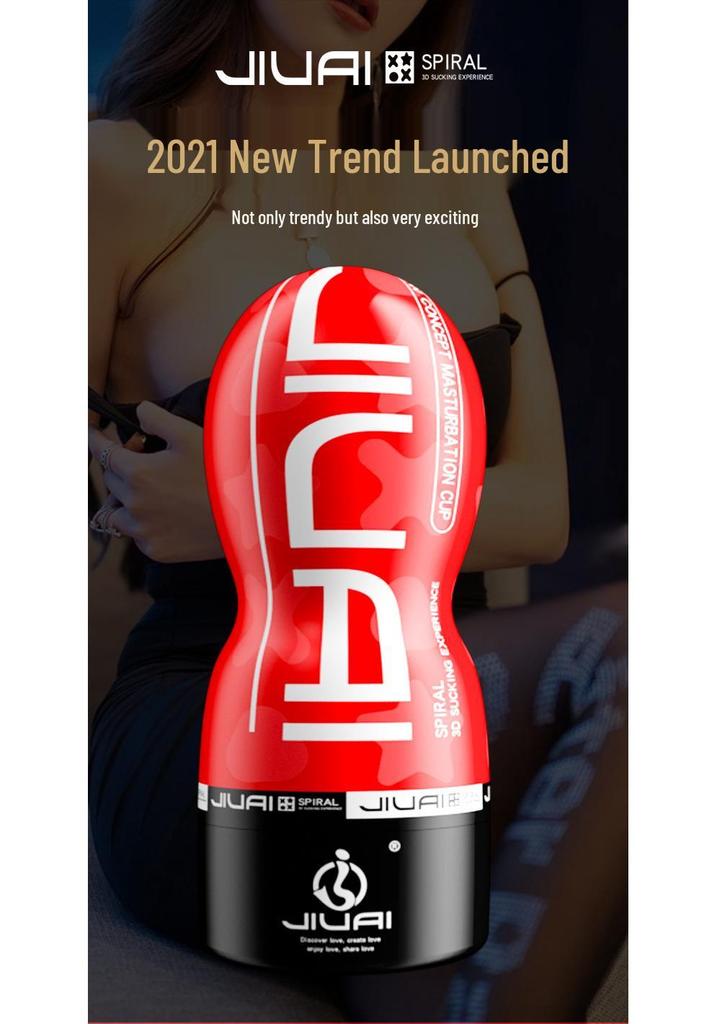Long Love Manual Cannon Aircraft Cup for Men's Adult Exercise Masturbation.