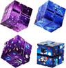 Infinity Cube Flip Space Theme ADHD Anxiety Toy - Fingertips Game Puzzle Antistress Finger Fidget Autism Hand Gifts For Kids