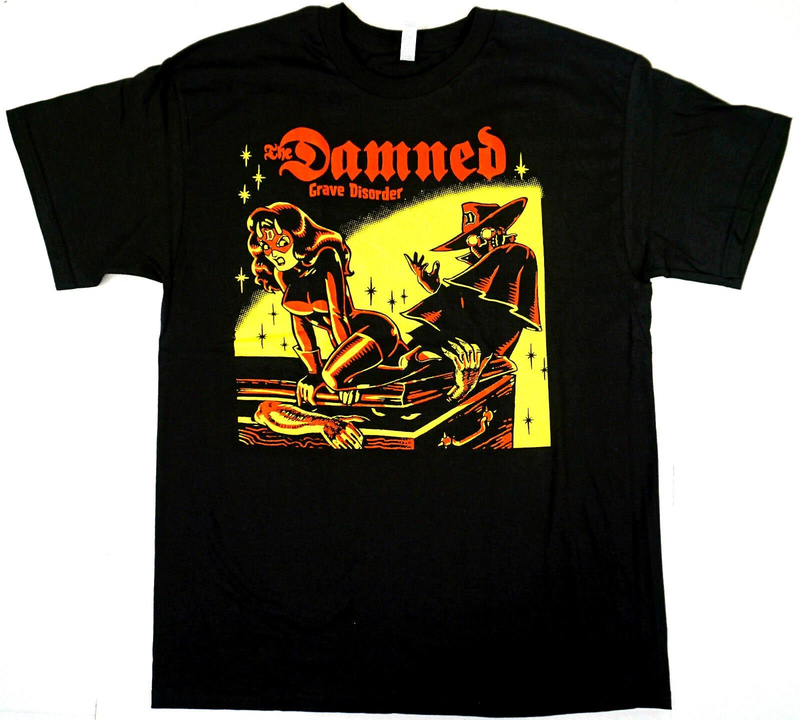 The DAMNED Grave Disorder T-shirt Punk Rock Tee Mens New XXL