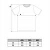 T-Shirt Men's Cotton Short Sleeve 4XL White