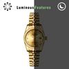 Gold Stainless Steel Watch with 3ATM Water Stylish Analog Japanese Quartz Gold Suitable for and Fashion Accessories Perfect Gift for or as a Gift for