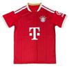 Mens Bayern Munich Home Fan Soccer Jersey Short Sleeve Football Uniform Bamboo Fiber Sportswear