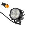 Scratch-resistant LED Headlight for Kukirin G2ProDB Electric Scooter High Brightness Durable Headlamp for Night Commuting