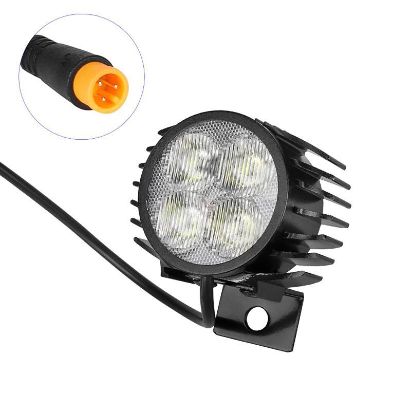 Scratch-resistant LED Headlight for Kukirin G2ProDB Electric Scooter High Brightness Durable Headlamp for Night Commuting