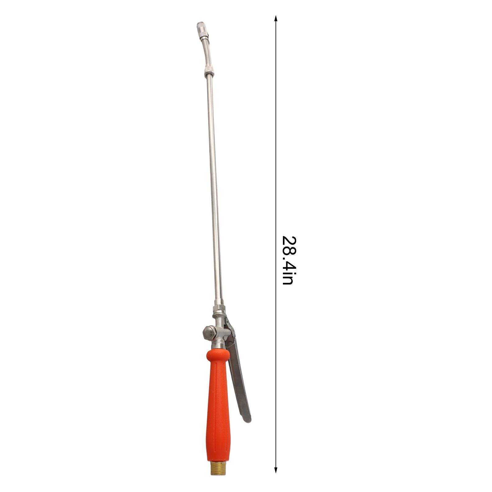 

44 Inch Sprayer Wand with Brass Hose Connectors and Adjustable Spray Nozzle Lockable Switch Handle for Comfortable Extended Use China Mainland