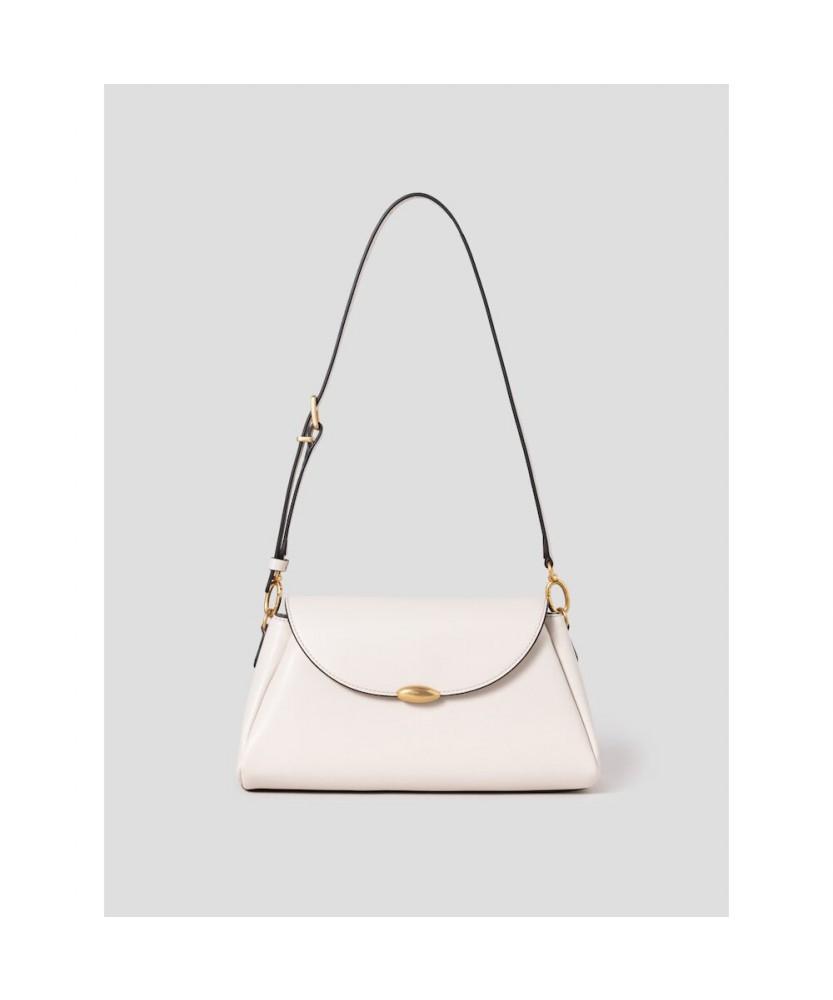 Beanpole Accessory Sherry Soft Flap Shoulder Bag - Ivory