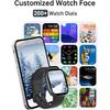 HUAKUA Smart Watches for Women Men (Answer/Make Calls), 1,85" HD Smart Watch for iPhone/Android Phones, Fitness Tracker with 100+ Sport Heart