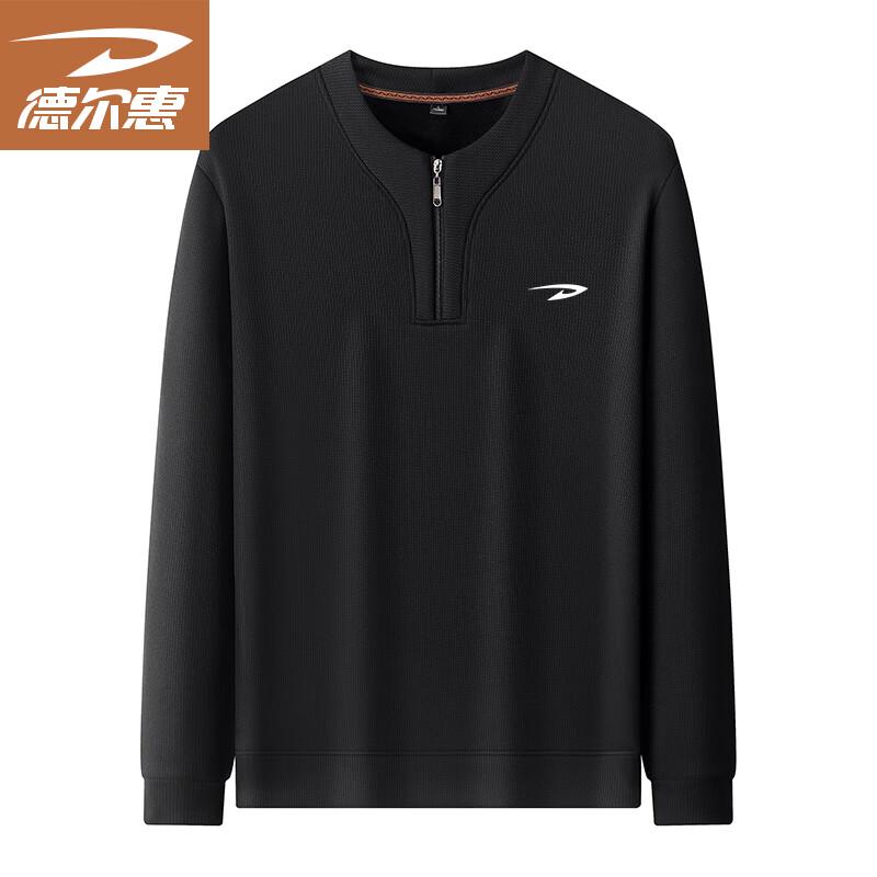 

Чоловічий світшот пуловер напівзастібці Deerhui 4XL