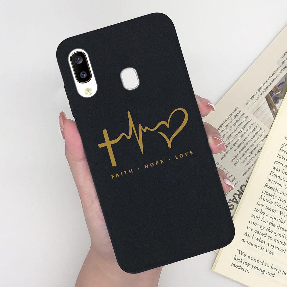 

For Samsung A30 A30S Phone Case Trendy Pattern Soft Matte Silicone Back Cover For Samsung Galaxy A30 S A 30 Funda Shell Coque Samsung Galaxy A30S