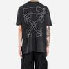 Off-White Abstract Arrows T-Shirt 'Black' Men's OMAA038F191850111001