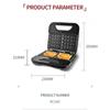 Non-Stick Pan Pancake Sandwich Donut Barbecue Home Multi-Functional Seven-In-One Waffle Machine
