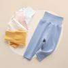 Pantalones Térmicos de Forro Polar para Bebé: Ropa Interior Base de Cintura Alta para Bebés para Otoño/Invierno - Protección Unisex para la Barriga