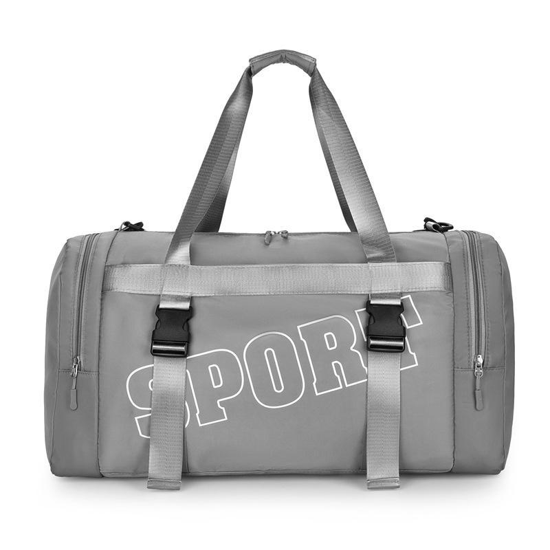 Unisex Sports Duffel: Wet/Dry Separation, Large Capacity, Ideal for Gym, Travel, and Swimming