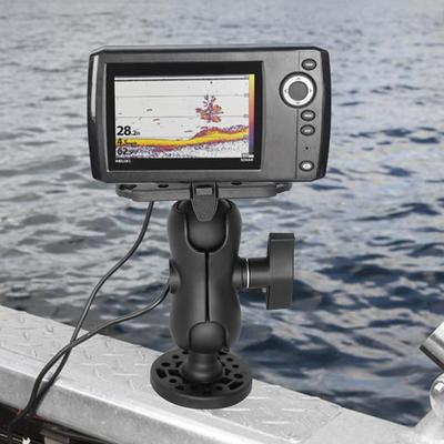Suporte para Fish Finder Base de Suporte para Fish Finder Acessórios Marinhos Para Trilho Trilha Sonar Proa Convés Navegação Remo Aquático Pesca de Arraste