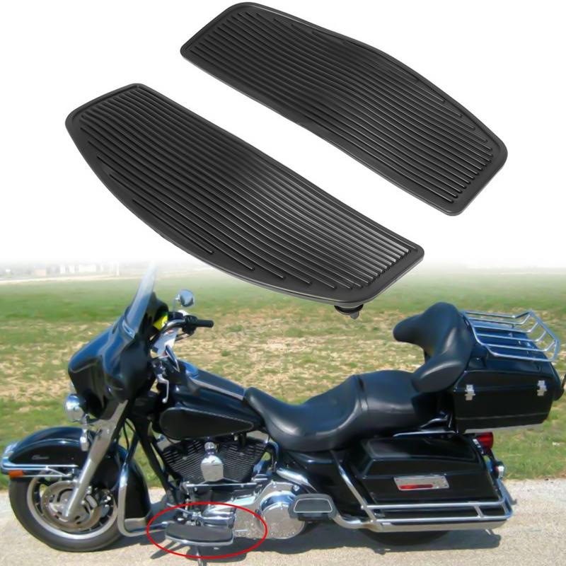 Motorcycle Front Pedal Vintage Motorcycle Front Pedals Boards Ergonomic Arc Curve Design Riding Accessories For Long Ride