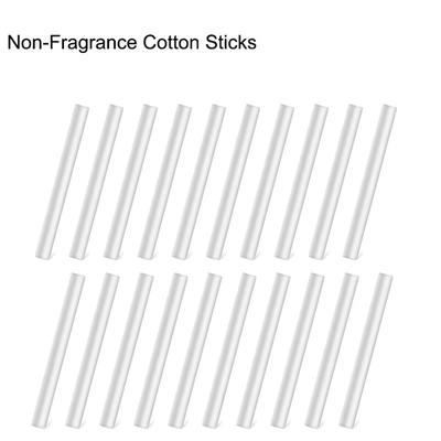 20pcs 7X73mm Perfume-Less Cotton Stick Non-Fragrance Cotton Core For Car Outlet Air Freshener Auto Perfume Vent Air Freshener