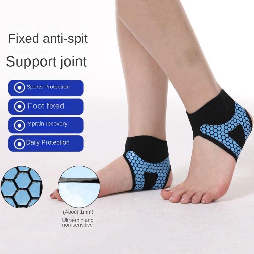 

Lycra Ankle Protection Cover Compression Sleeve Ankle Support Brace Ankle Protector Daily Wear M-1pc