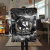 1PC Collingwood Football Club Print Flannel Blanket, High quality All Seasons, Home Decor, Warmth and Comfort, Perfect for Christmas Gifts