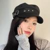 Women Chic Star Beret Hat Fashion Punk Newsboy Caps Warm Visor Beret Hat Vintage Cabbie Hat for Girls Ladies