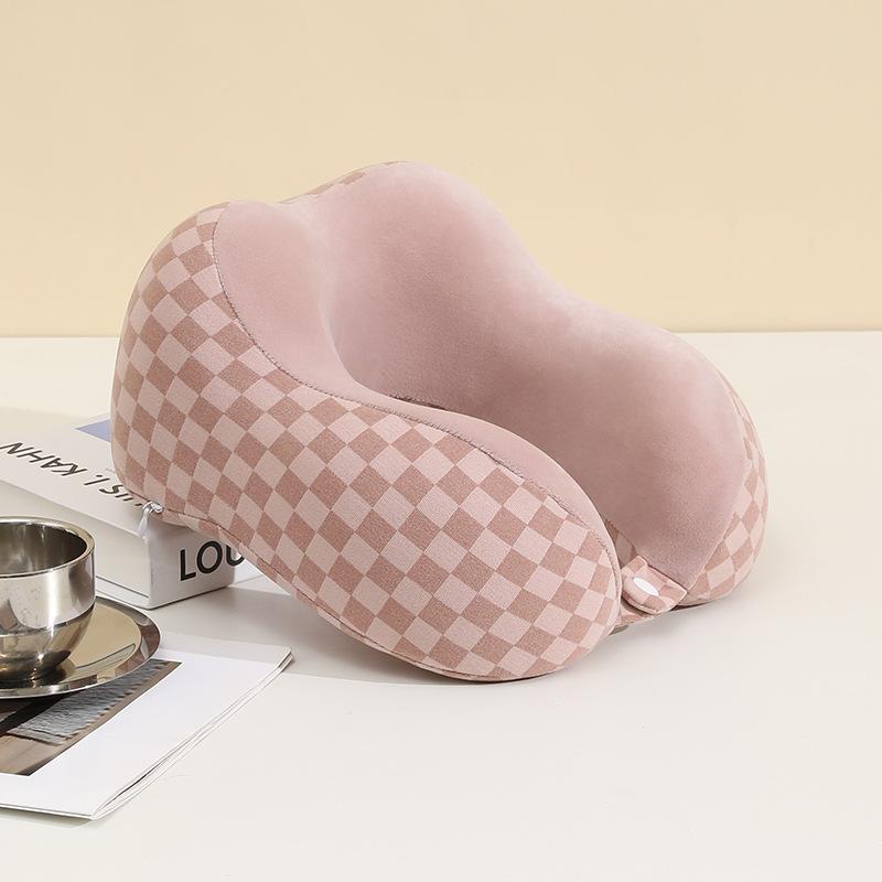 

Memory cotton slow rebound pillow travel office nap cervical neck pillow