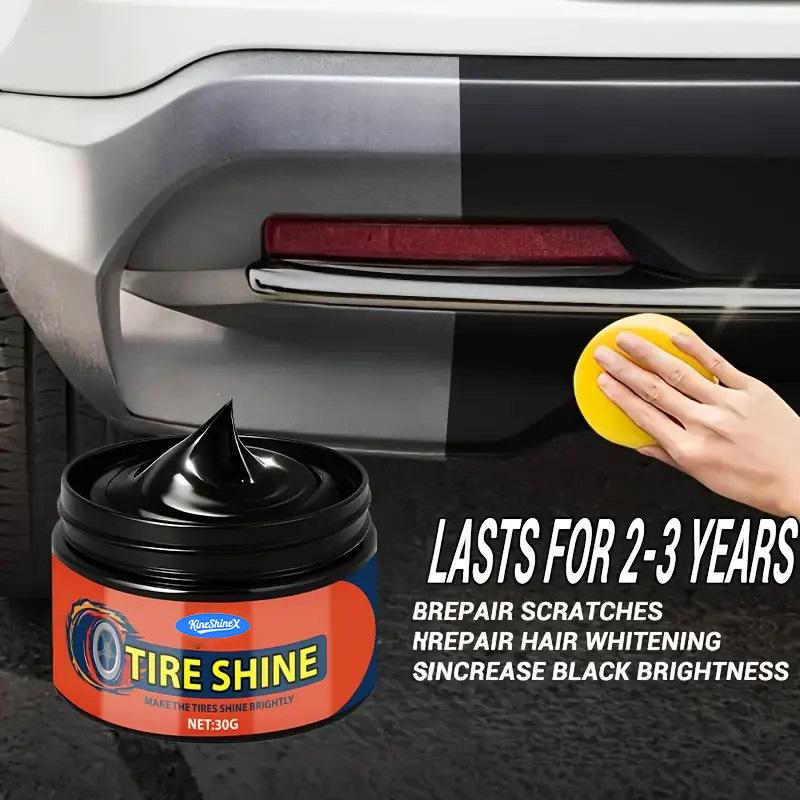 Car Scratch Remover Polish 50g Interior Exterior Plastic Rubber Trim Wax Durable Shine Coating