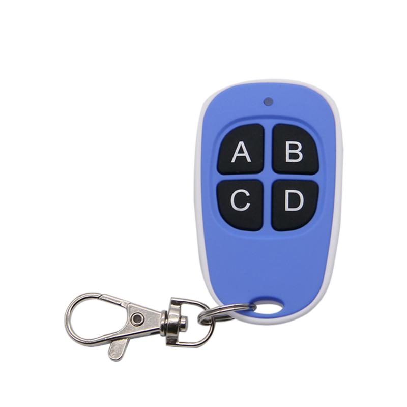 Garage Door Remote Control 433mhz 4 Keys Copy Cloning Electric Gate Remote Controller Duplicator Key