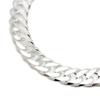 Made In Italy Silver 925 Double Kihei Necklace M1 Silver Double Width 12mm Thick Thickness Length [Silver One] Men's [White 6-sided 3.5mm 56cm]