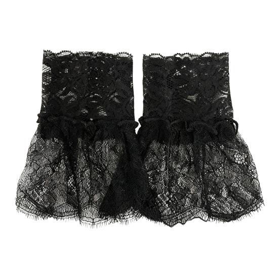 

Воротник и манжеты с оборками, воротник-жабо с кружевом в стиле ретро-викторианской эпохи для косплея, аксессуар для костюма на Хэллоуин B