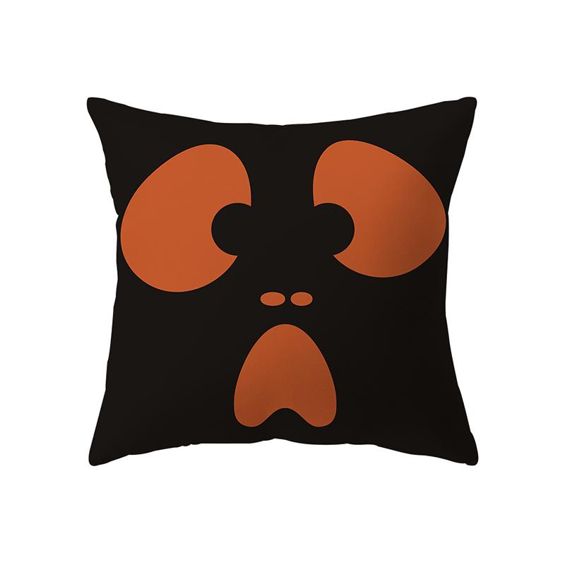 Pumpkin Collection Halloween Theme Pillow Cover Sofa Cushion  Holiday Gift Party Decoration Home Decor