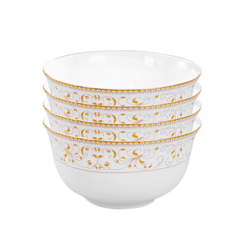Jingdezhen European Ceramic Rice Bowl Set