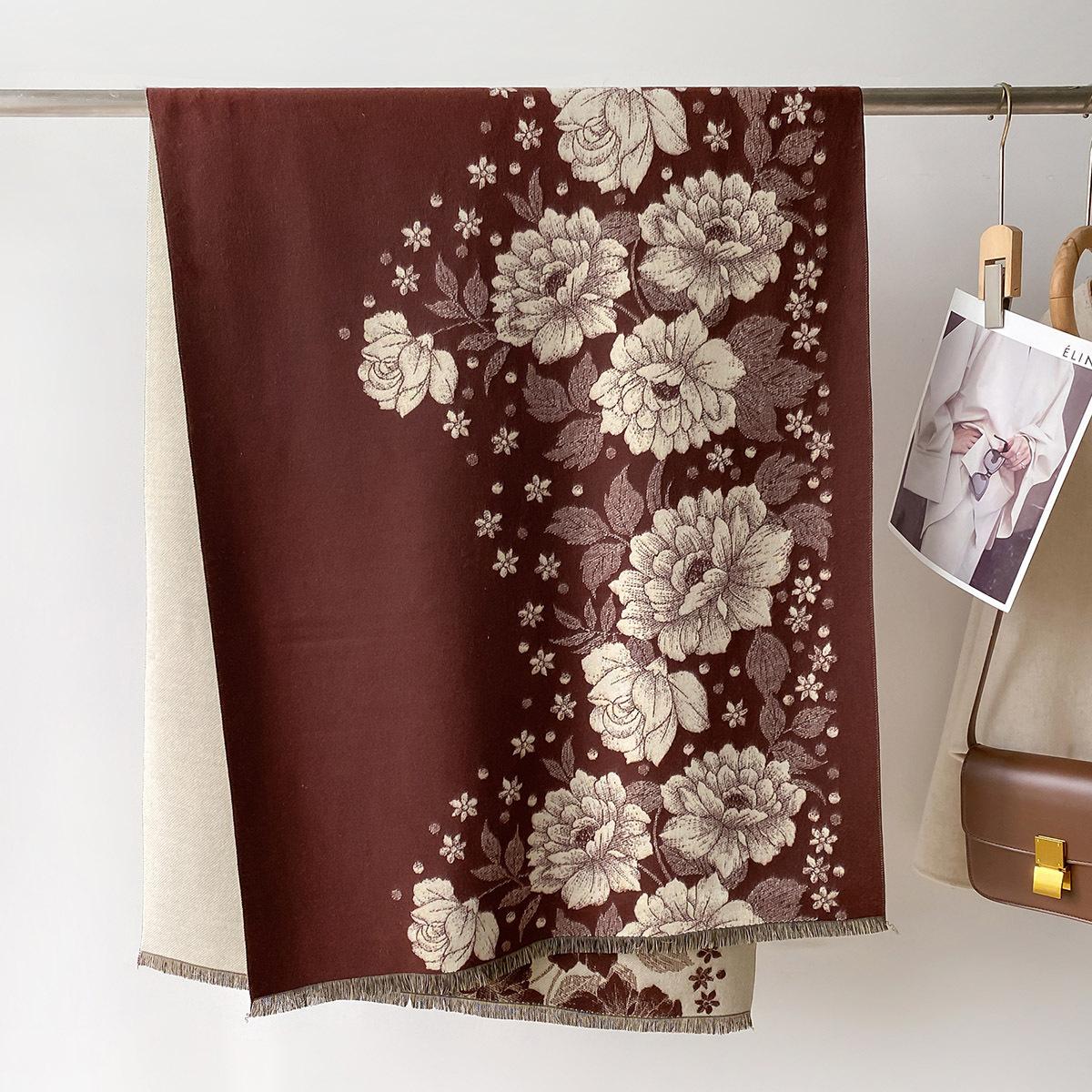 

Кашемировый шарф для женщин Толстый теплый зимний плед Бренд Женский Роскошное качество Шаль-накидка Буфанда Пончо Эшарп Пашмина 66X186cm