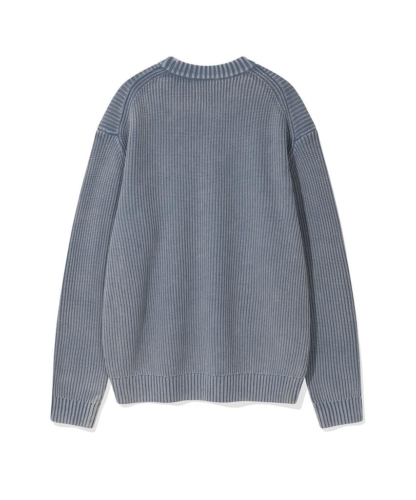 WACKY WILLY Pigment Pullover Knit Blue
