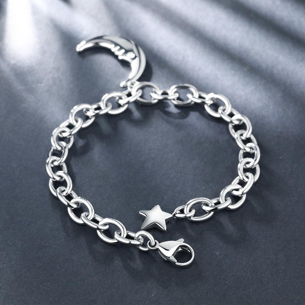 Umcho Exquisites Mondarmband aus 316L-Edelstahl