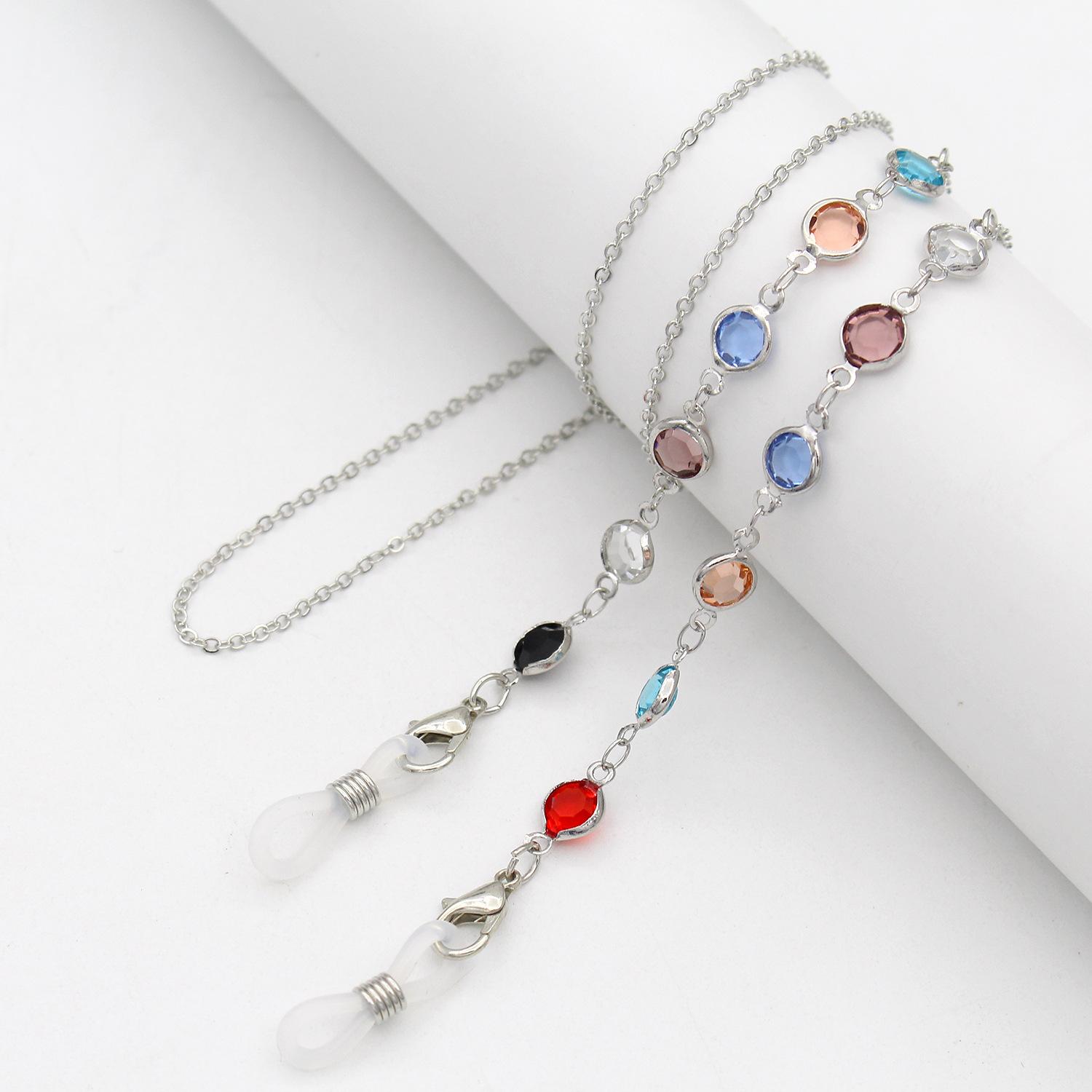 

Персонализированные бусины цепочка для очков многофункциональная маска противоскользящая цепочка против потери под очки веревка