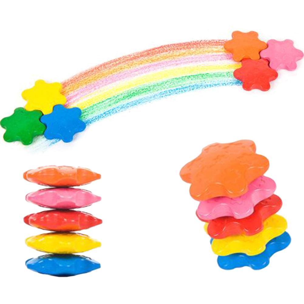 Buy 12 Colors Paint Crayons Drawing Wax Crayons Washable Edible Doodle