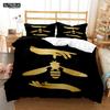 Mysterious Pattern Digital Print Polyester Bedding Sets Child Kids Covers Boys Duvet Cover Set For Teens Comforter Bedding Sets