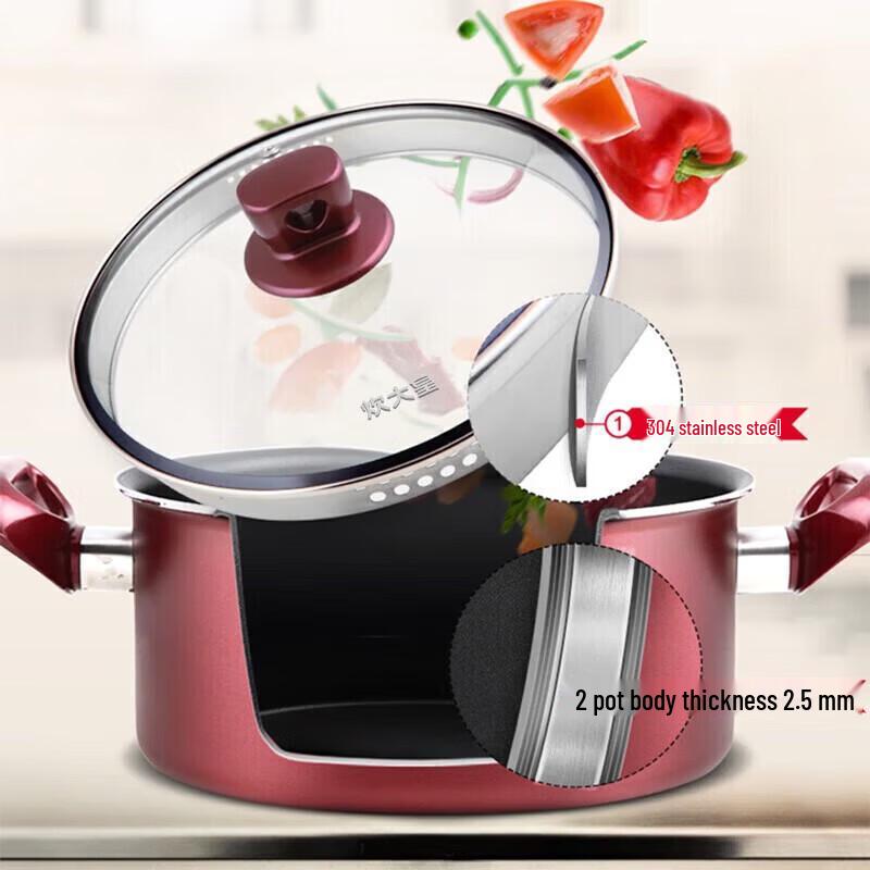 Cui Da Huang 22cm Versatile Non-Stick Pot