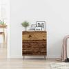 Sideboard with Drawers Reclaimed Wood Look 60 x 35 x 70 cm Engineered Wood