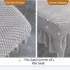 Washable Chair Cover Thickened Stool Slipcover Useful Seat Cover  Universal