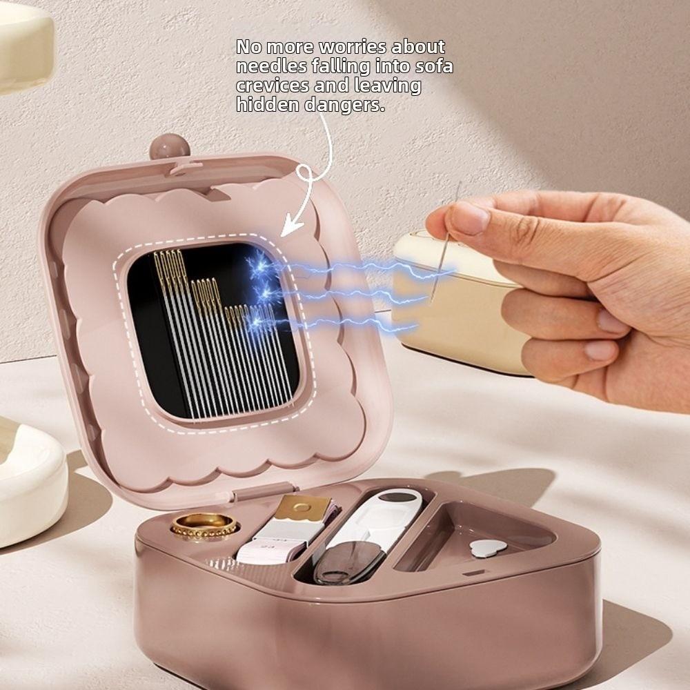 New Magnetic Sewing Box Kit Portable DIY Apparel Crafts Sewing Needle Threads Box Set Accessories Mini Sewing Tools