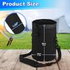 Strong Fire Pit Protective Bag Constructed from Thickened polyamide Includes Padded modifiable belt for Camping and Hiking excursions