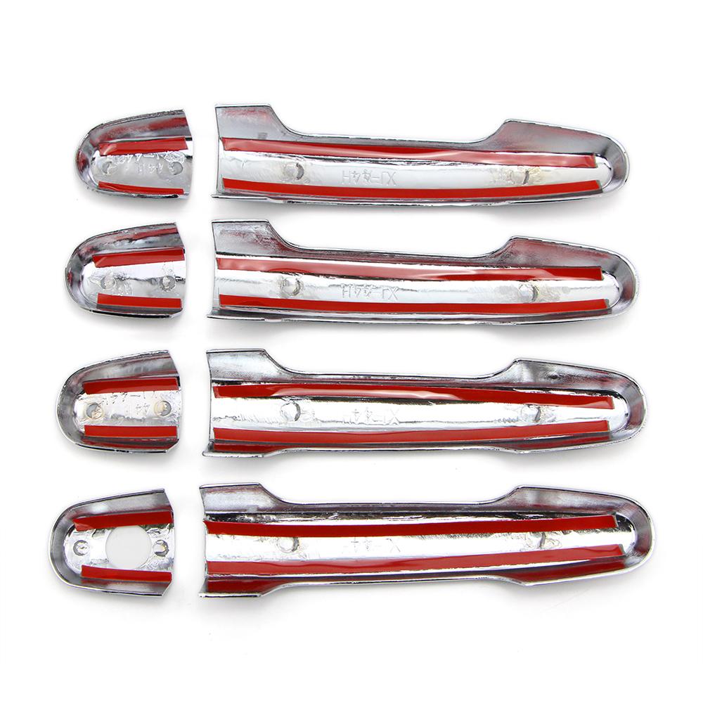 MBTHARR Auto AußEnansicht TüRgriff Abdeckung für Toyota Hilux 2005-2014 Auto Styling ZubehöR Chrom Edelstahl SeitentüR TüRgriff Dekorations Abdeckungs Ordnung Aufkleber MBTHARR Auto AußEnansicht TüRgriff Abdeckung für Toyota Hilux 2005-2014 Auto Styling ZubehöR Chrom Edelstahl SeitentüR TüRgriff Dekorations Abdeckungs Ordnung Aufkleber