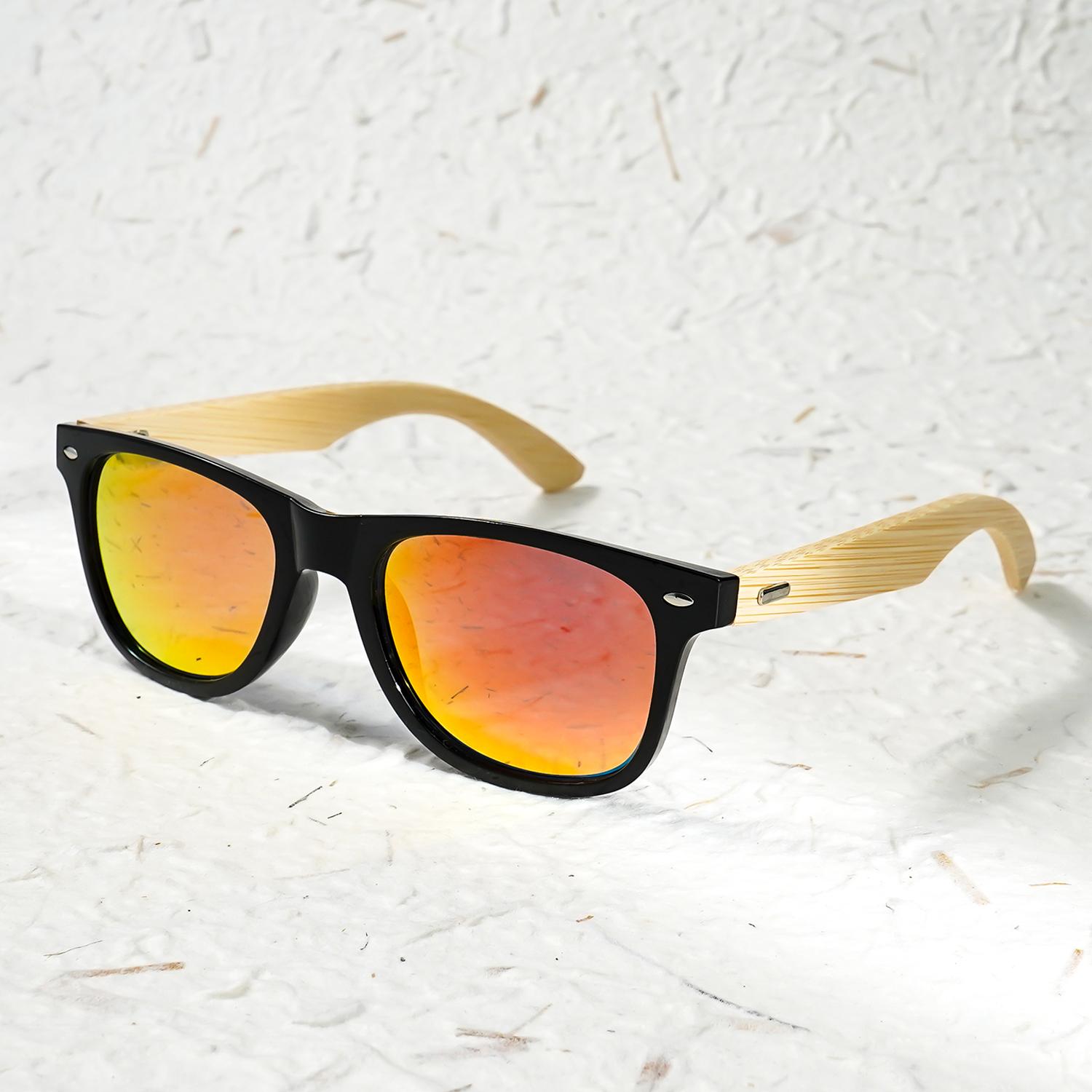 

Vintage Square Stylish Eyeglasses Vintage Retro Colorful Lenses Streetwear Party Glasses Decorative Accessories Chic Design