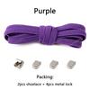 No tie Shoe laces Elastic laces Sneakers Flat Shoelaces without ties Quick Shoelace for Shoes Kids Adult One Size fits All Shoes